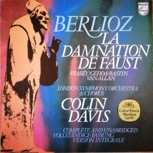 Vinyle/33T-coffret 3 disques Berlioz  "La Damnation de Faust" (JO-137)