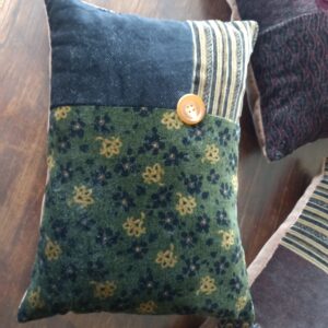 Coussin velours 30*40 création CRVDM (DE-1054)