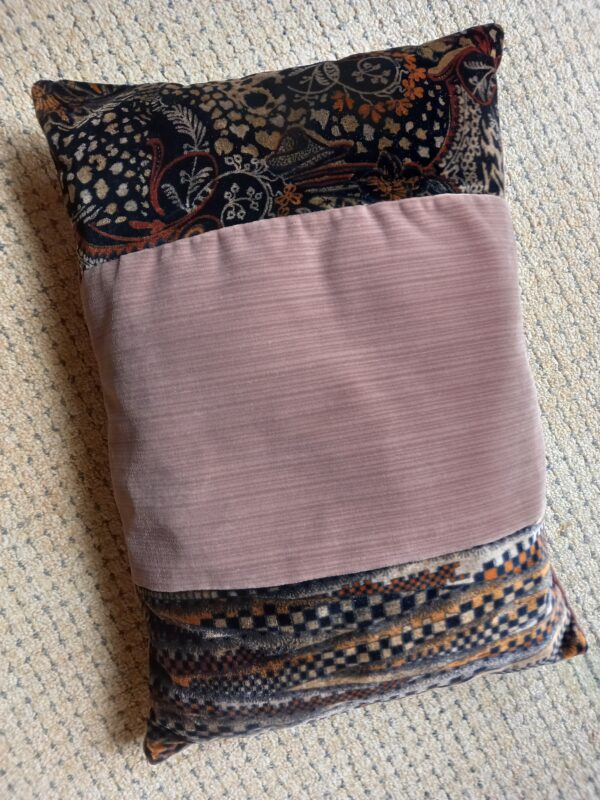 Coussin velours 30*40 création CRVDM (DE-1061)