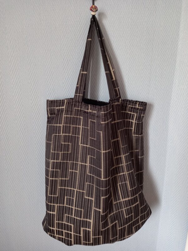 Sac cabas noir (TE-1395)