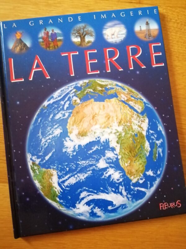 Livre "La grande imagerie, La terre"  (FO-1480)