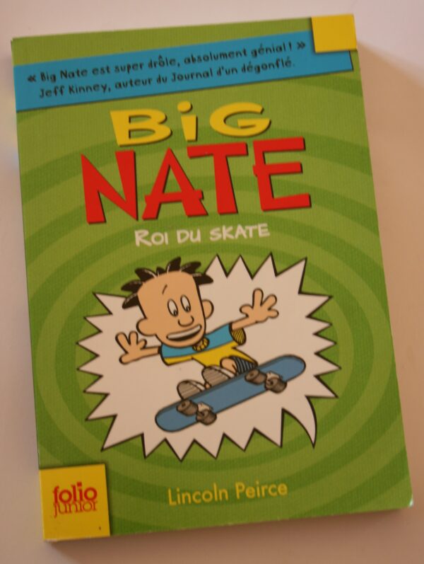 Livre "Big Nate Roi du skate" - T3 (FO-1517)