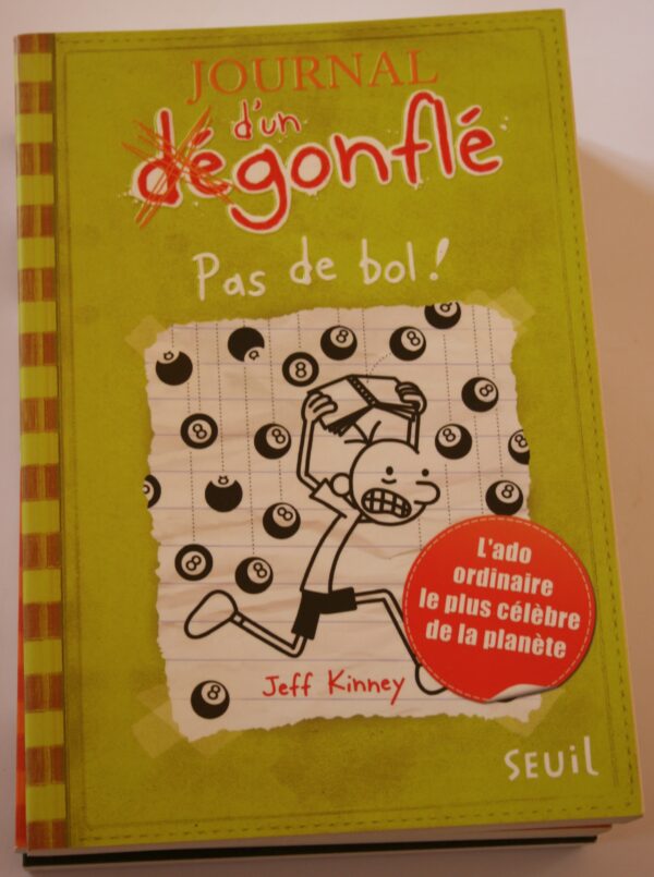 Livre Journal d'un dégonflé "Pas de bol" (FO-1534)