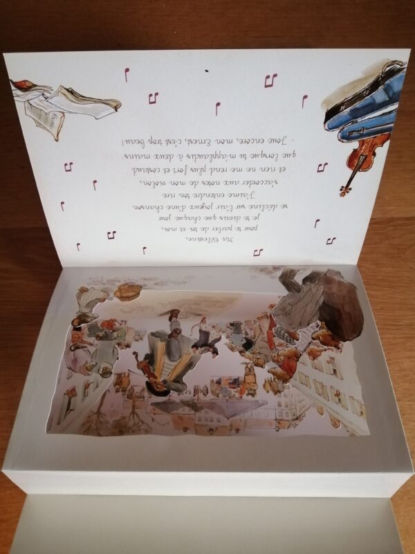 Livre pop-up "Enest et Célectine" (FO-1579) – Image 3
