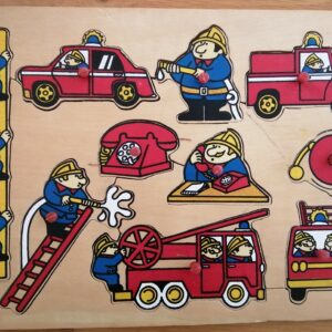 Puzzle à encastrement "Pompiers" (JO-1624)