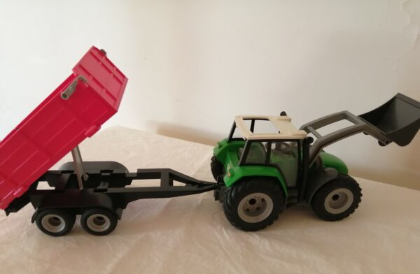 Tracteur + remorque Playmobil (JO-1665) – Image 2