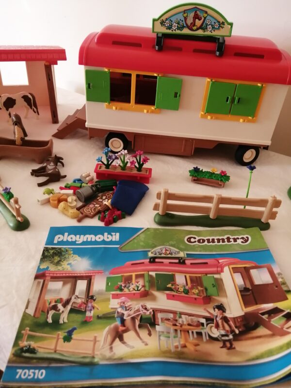 Roulotte et box Country Playmobil (JO-1666) – Image 2