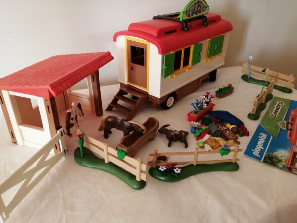 Roulotte et box Country Playmobil (JO-1666) – Image 3