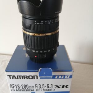 Zoom Tamron AF18-200 mm F/3.5-6.3 XR / Canon (EL-1668)