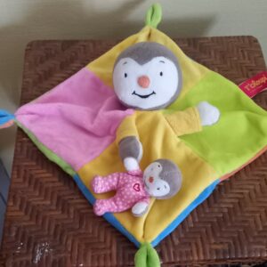 Doudou plat singe (JO-1730)