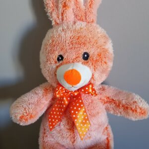 Peluche lapin orange (JO-1739)