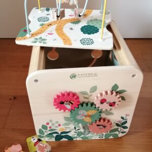 Cube d'activités en bois  (JO-1746)