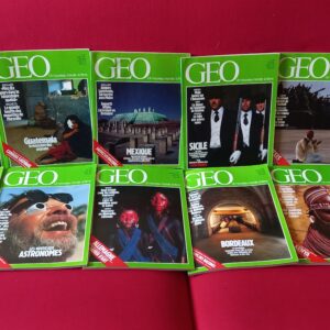 Lot magazines GEO année 1984 (FO-1856)