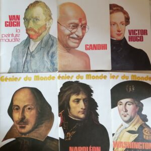 Lot collection "génies du monde" 1975 (FO-1861)