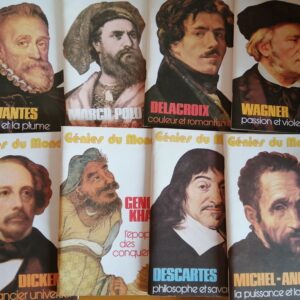 Lot collection "génies du monde" 1977 (FO-1863)